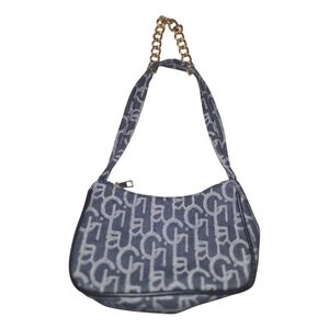 Steve Madden Blue Letter Patterned Women's Bag